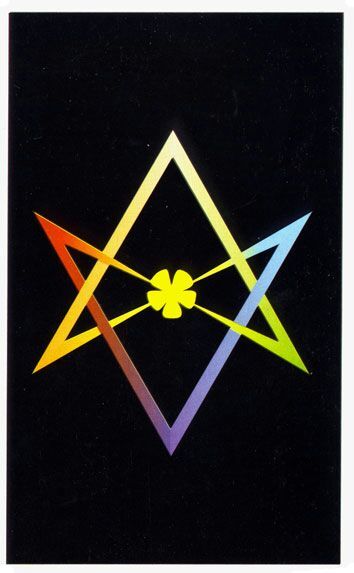 Unicursal Hexagram Thoth Tarot