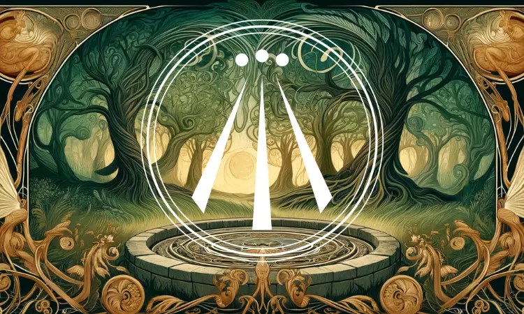 Druid Awen Symbol