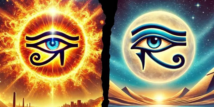 Eye of Ra vs Eye of Horus Meaning