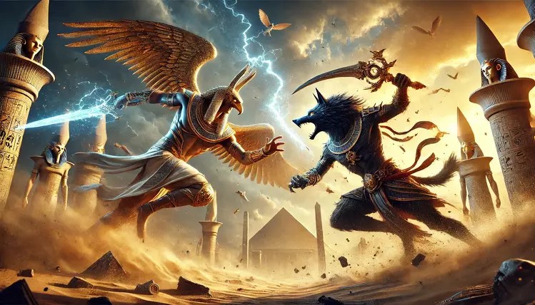 Horus and Set Battle